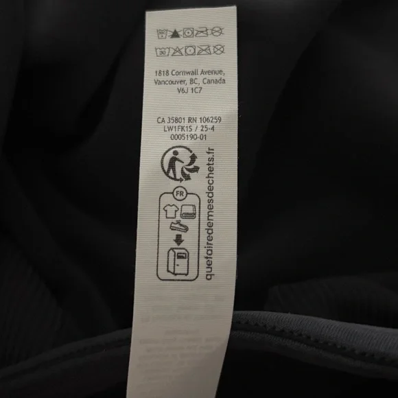 Lululemon NWT Softstreme half zip mini dress long sleeve Sz L - Picture 16 of 16